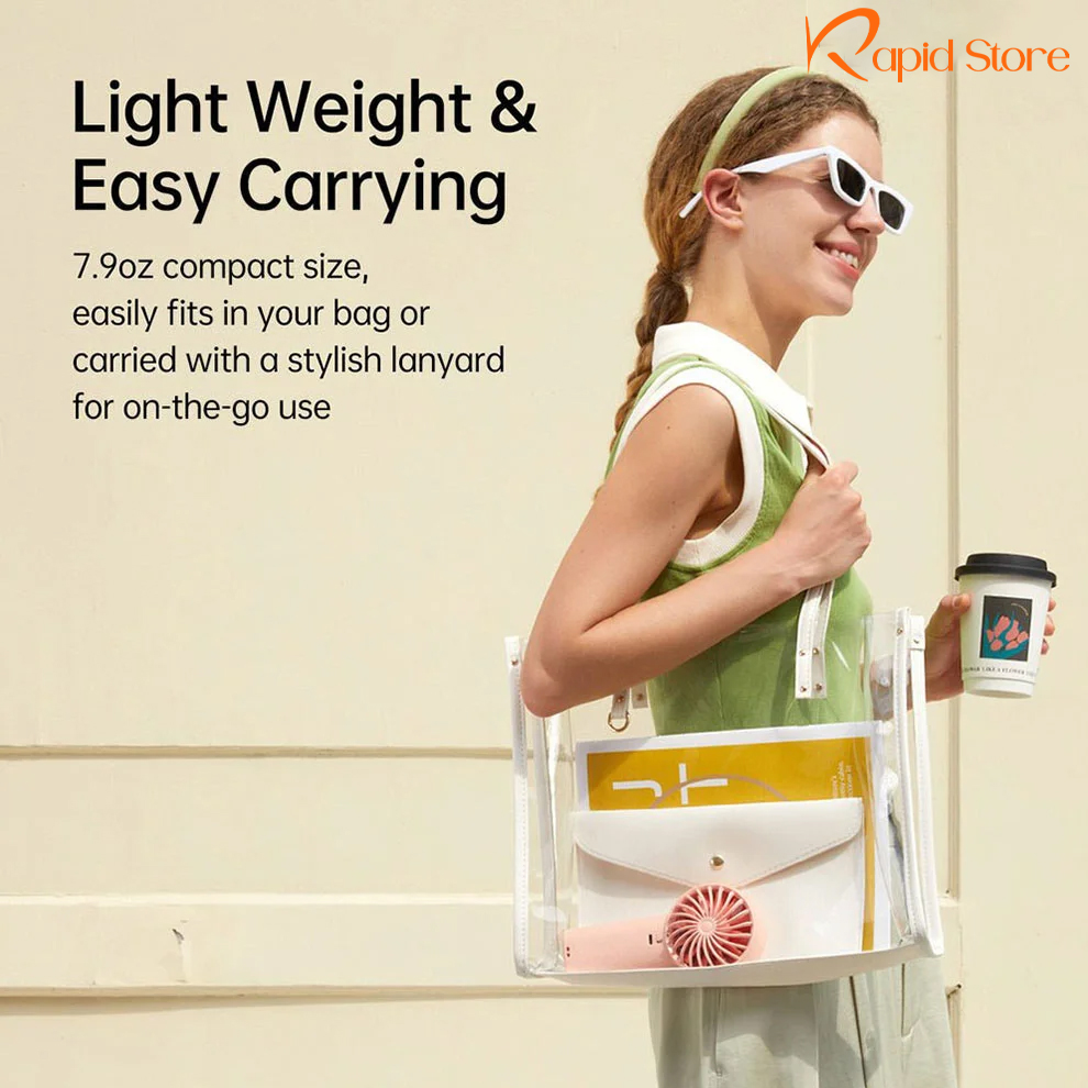 JisuLife-Life4-Handheld-3600mAh-Mini-Fan