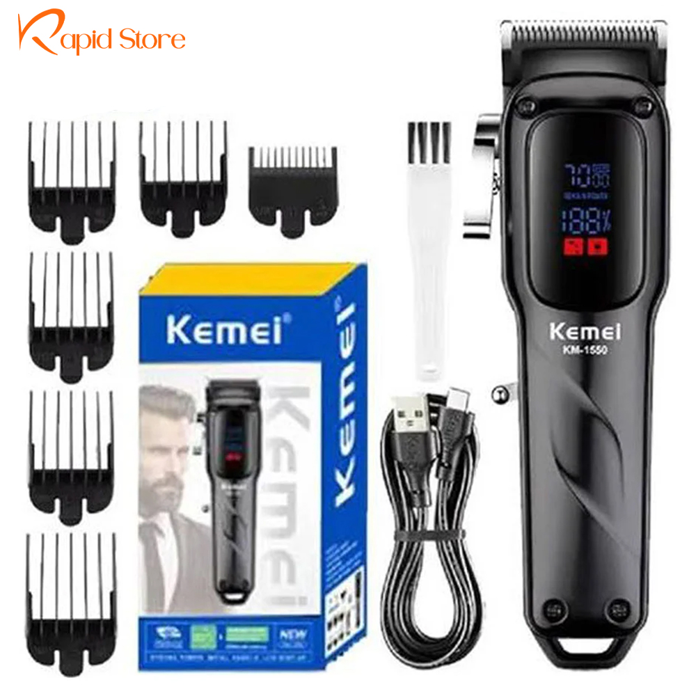 Kemei-KM-1550-Professional-Hair-Clipper-and-Beard-Trimmer