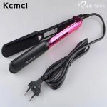Kemei-KM-2113-StraightCare-Hair-Straightener-for-Women