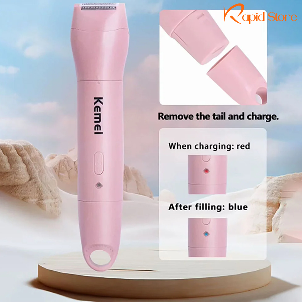 Kemei-KM-1916-Lady-4-in-1-Personal-Cleaning-Trimmer-for-Women