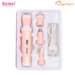 Kemei-KM-3024-Multifunctional-4-in-1-Face-Eyebrow-Nose-Lady-Shaver-Trimmer-for-Women