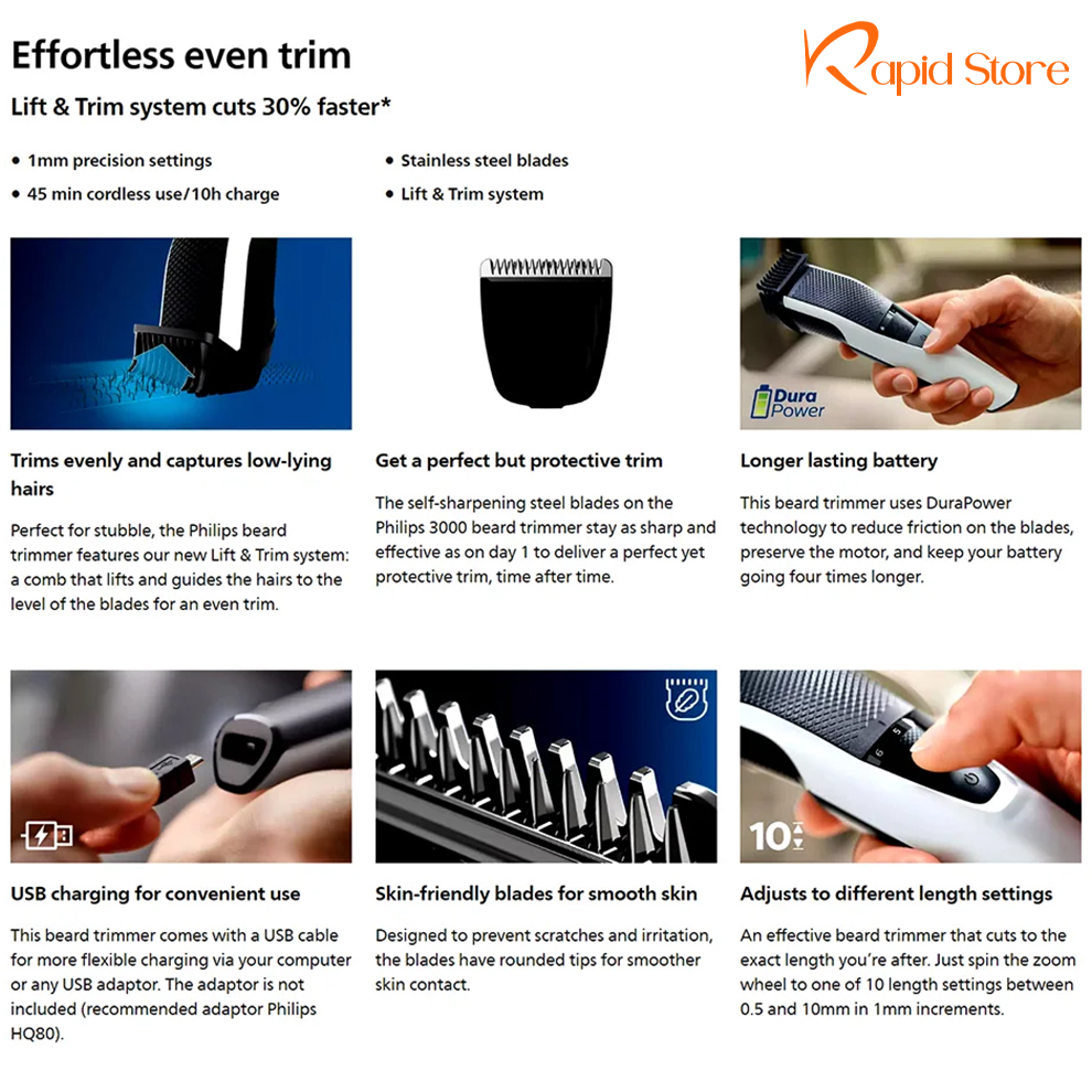 Philips-BT3101-15-Professional-Beard-Trimmer-Series-3000-for-Men