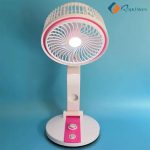 LR 2018 Rechargeable Folding Table Fan with Light
