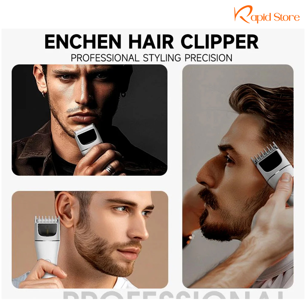 Enchen Boost 2 Hair Clipper and Beard Trimmer for Men