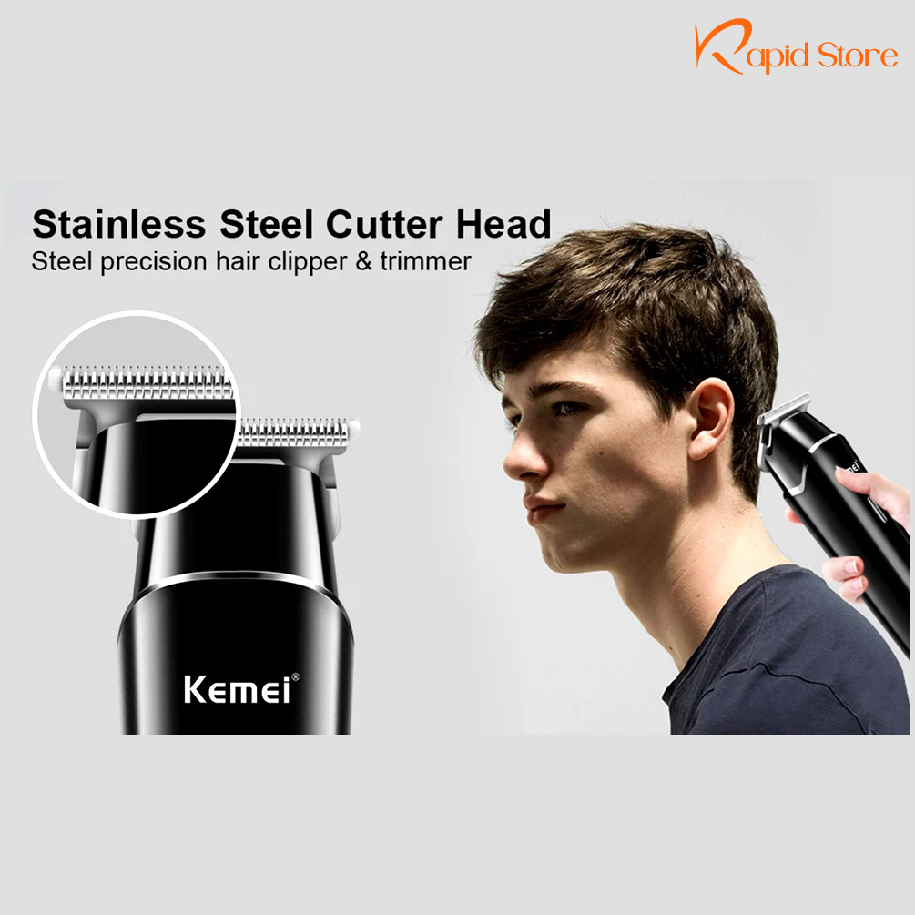 Kemei KM-1113 Hair Clipper and Beard Trimmer for Men
