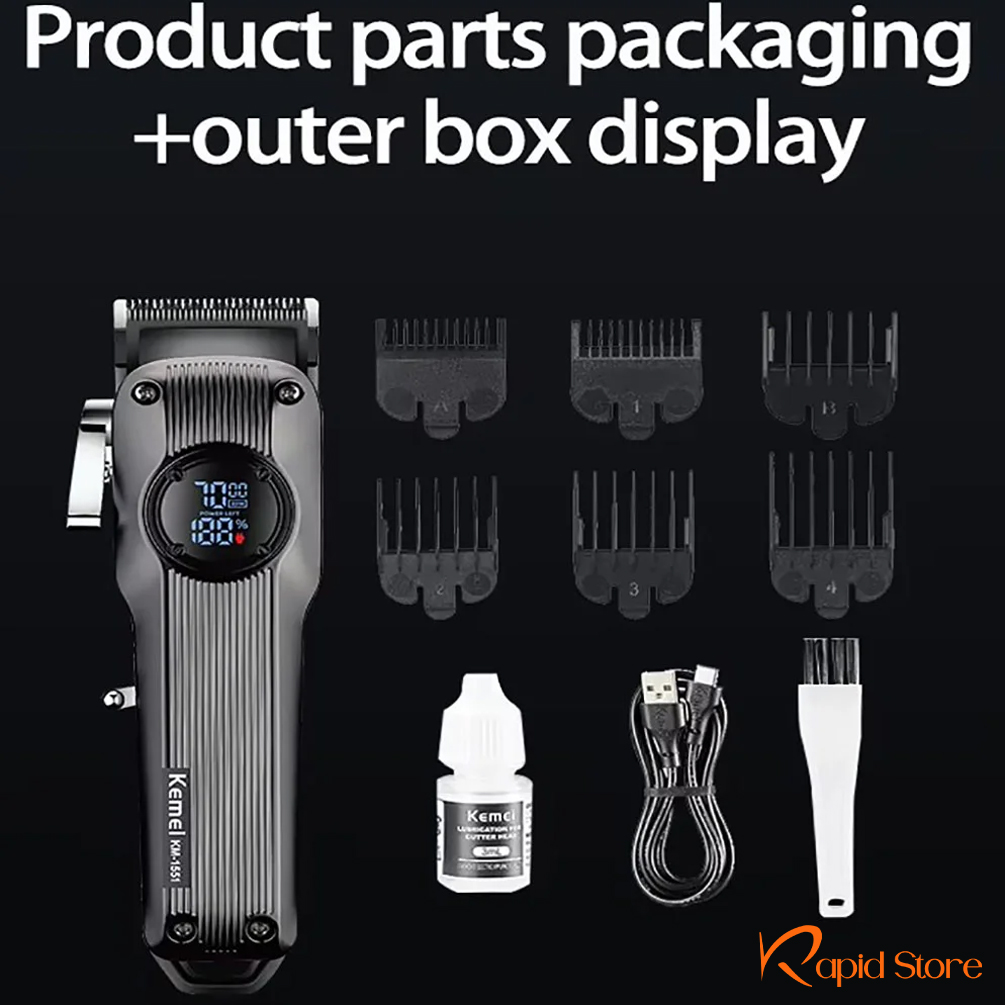 Kemei-KM-1551-Professional-Hair-Clipper-and-Beard-Trimmer