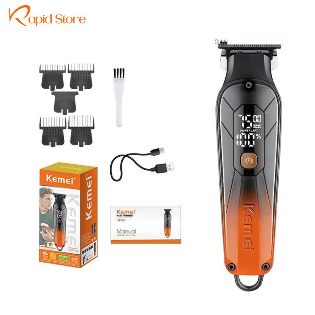 Kemei KM-1741 Zero Gup Trimmer for Men