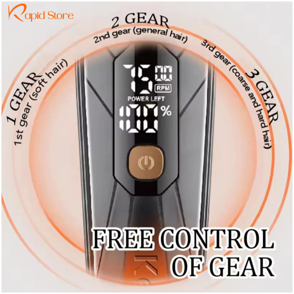 Kemei KM-1741 Zero Gup Trimmer for Men
