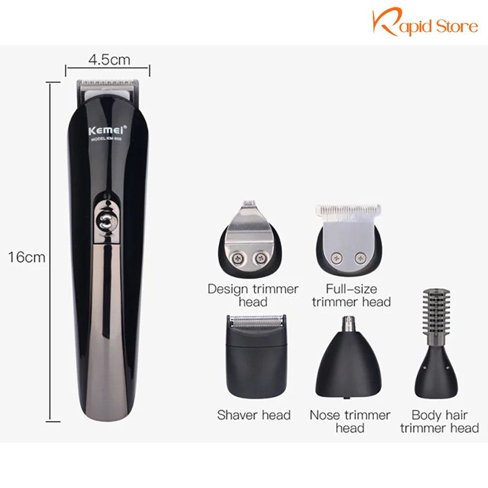 Kemei KM-600 11 In 1 Multigrooming Trimmer
