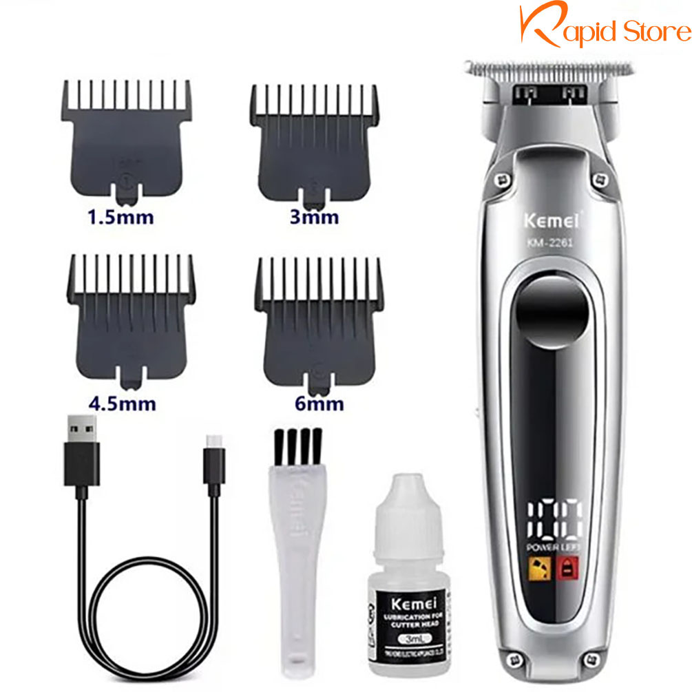 Kemei KM-2261 Professional Trimmer Metal Body