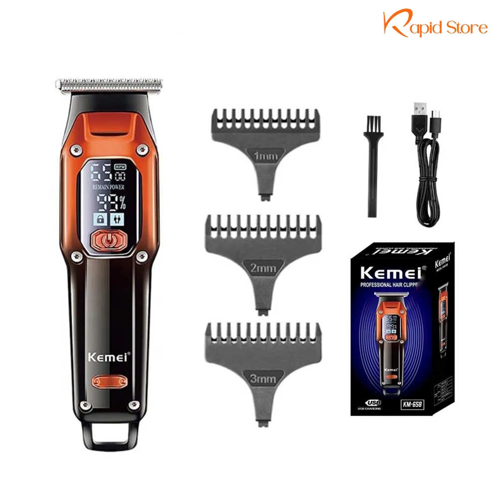 Kemei KM-658 Beard Trimmer for Men