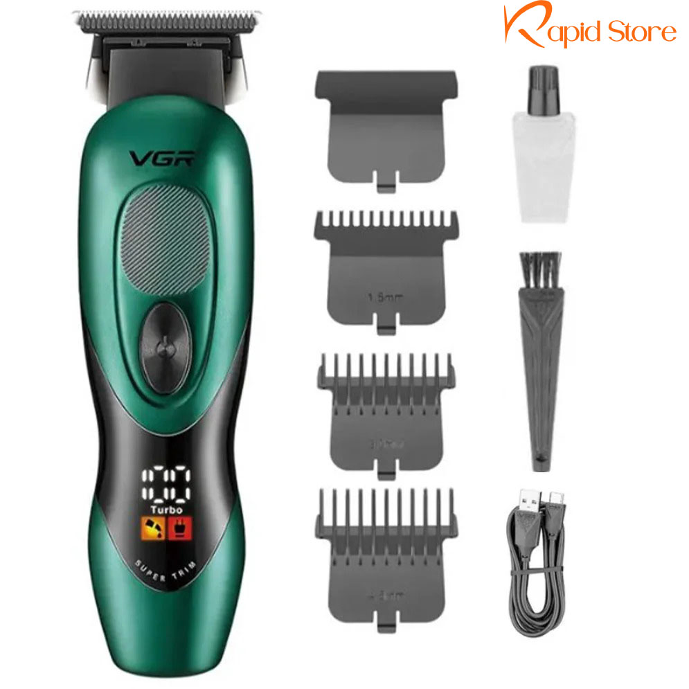 VGR V-227 Professional Hair Clipper and Beard Trimmer Salon Series for Men
