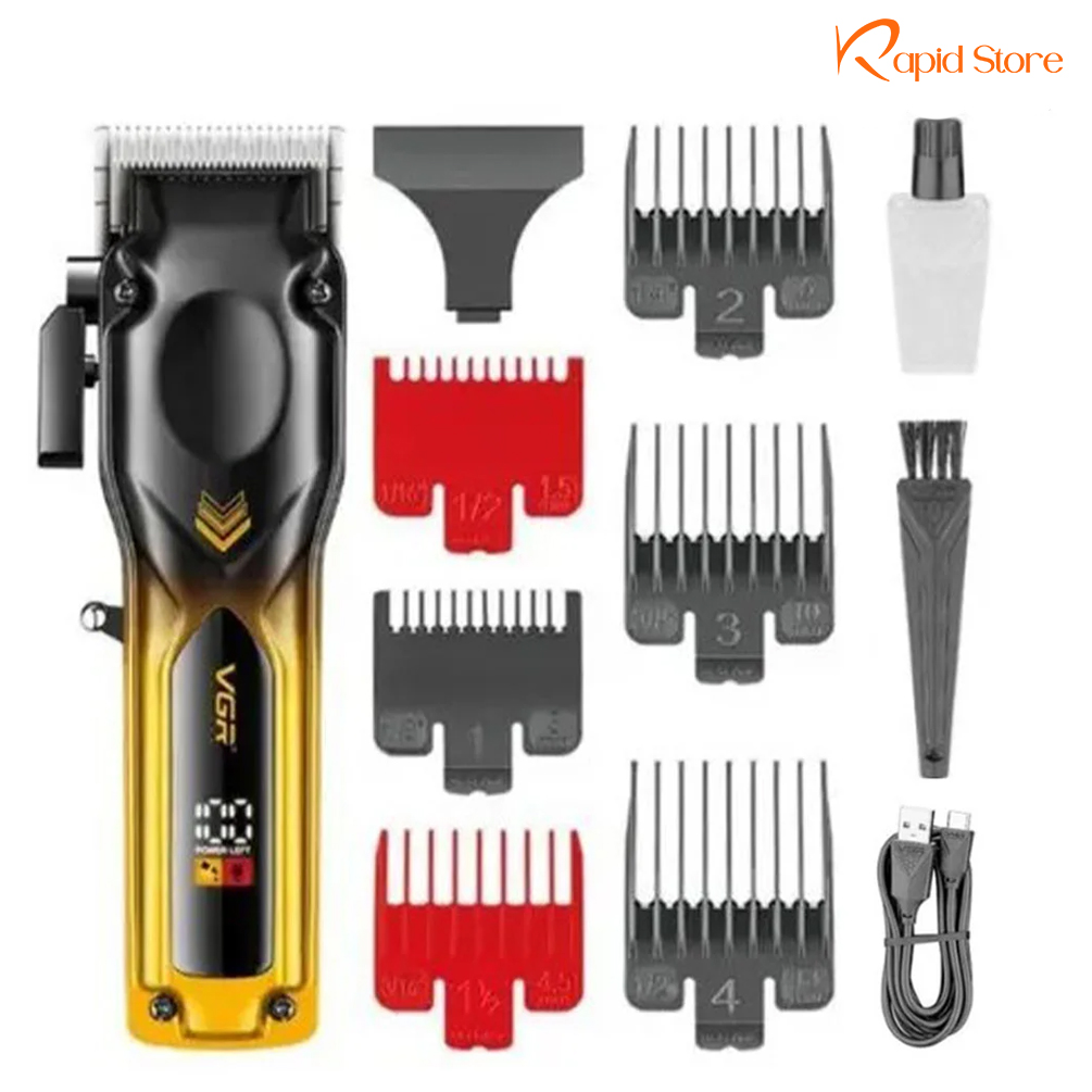 VGR V-656 Professional Hair Clipper and Beard Trimmer Salon Series for Men