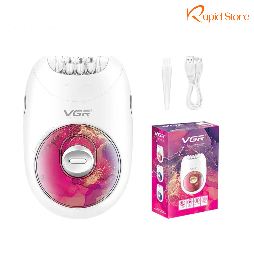 VGR V-706 Cordless Electric Epilator for Women