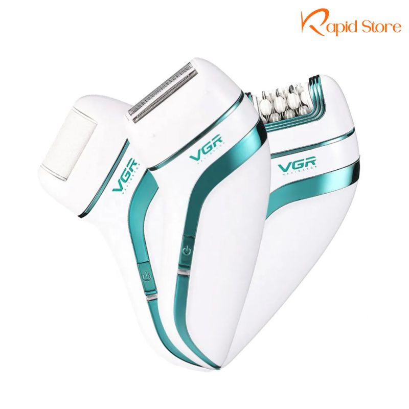 VGR V-713 (3 in 1) Rechargeable Ladies Epilator & Shaver