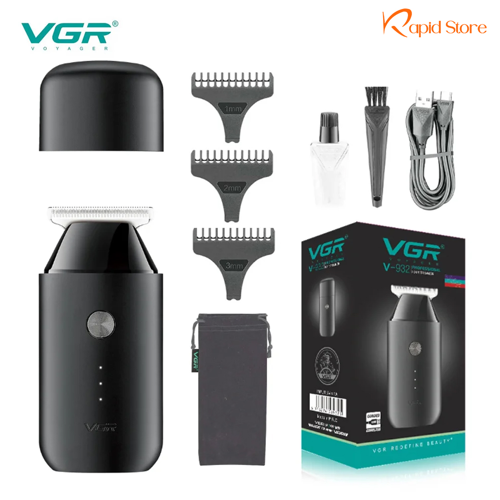 VGR V-932 Cord Cordless Hair Clipper and Beard Trimmer for Men